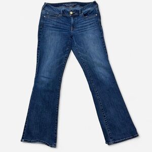 American Eagle Outfitters Dark Blue Flare Jeans